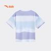 ANTA Kids Unisex Striped Short Sleeve T-Shirt
