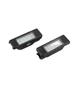 For Peugeot 106 1007 207CC 307 308 3008 406 508 607 for Citroën C2 C3 C5 C5 C6 C8 2x Canbus LED Number License Plate Light Lamp