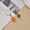 Retro Turtle Keychain Unique Cute Pendant Keyring Charm Sea-Themed Jewelry Gift