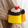 Hamburger Shape Claw Clips Cute Cartoon Food Hair Jaw Clip Acetate Strong Hold Barrettes Thick Thin Hair Styling Tool