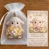 Easy To Carry Handmade Easter Pocket Hug Card Surprise Element Thoughtful Easter Surprise Card Acrylic Plane Rabbit Theme