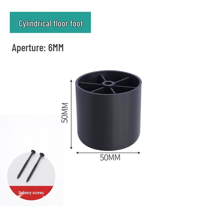 Hochwertiges schwarzes L-förmiges Sofa & Tisch Kunststofffüße
