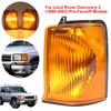 Front Bumper Headlight Side Corner Turn Signal Light Indicator Lamp Fit for Land Rover Discovery 2 1999-2002 Models Pre-Facelift