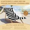 Klassiek Dierenhuid Print Strandlaken Zwembadlaken Kampeertowel Badhanddoek Deken Sneldrogend Wild Buiten Vakantie Handdoek