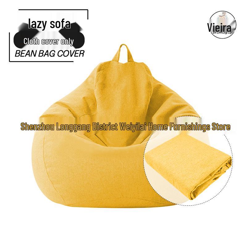 Japanese Tatami Bean Bag Sofa Cover – Lazy Sofa & Footstool Cushion