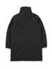 Bbc Earth [Oslo] Teddy Diamond Quilted Long Puffer_Black