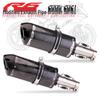 Compatible Yamaha YZF-R6 Mid-Section Carbon Fiber Exhaust Pipe (2006-2021 Models)