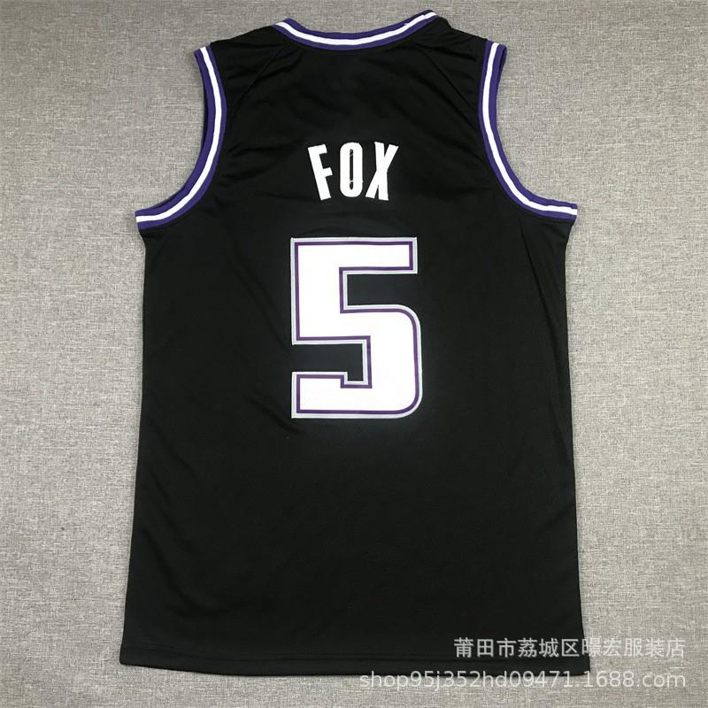 Męska Koszulka do Koszykówki Retro Sacramento Kings Williams 55 Fox 5 Webber 4 Styl Draftu Koszulka Treningowa