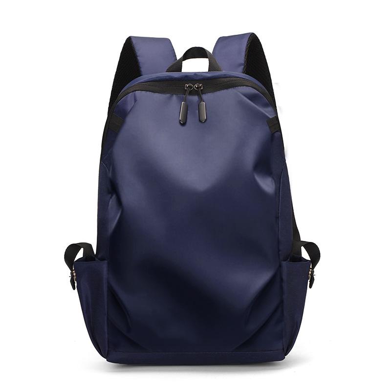 Schoolbag manufacturers wholesale fashion men's and women's simple school bags Oxford cloth large capacity computer backpack business bag