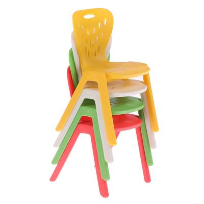 2Pcs Dollhouse Leisure Chairs Plastic Hole Backrest Chairs Miniature Furniture Photo Props Doll Accessories Mini Backrest Chairs