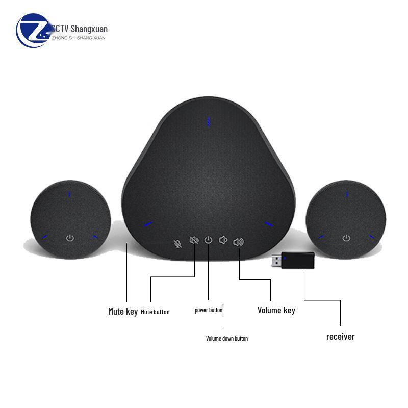 Wireless Omnidirectional Conference Microphone (CN Version)