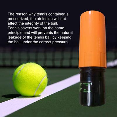 Tennis Ball Saver Halten Sie Tennisbälle frisch und springen Sie wie Tennisball Dose Sport Werkzeug Teile &