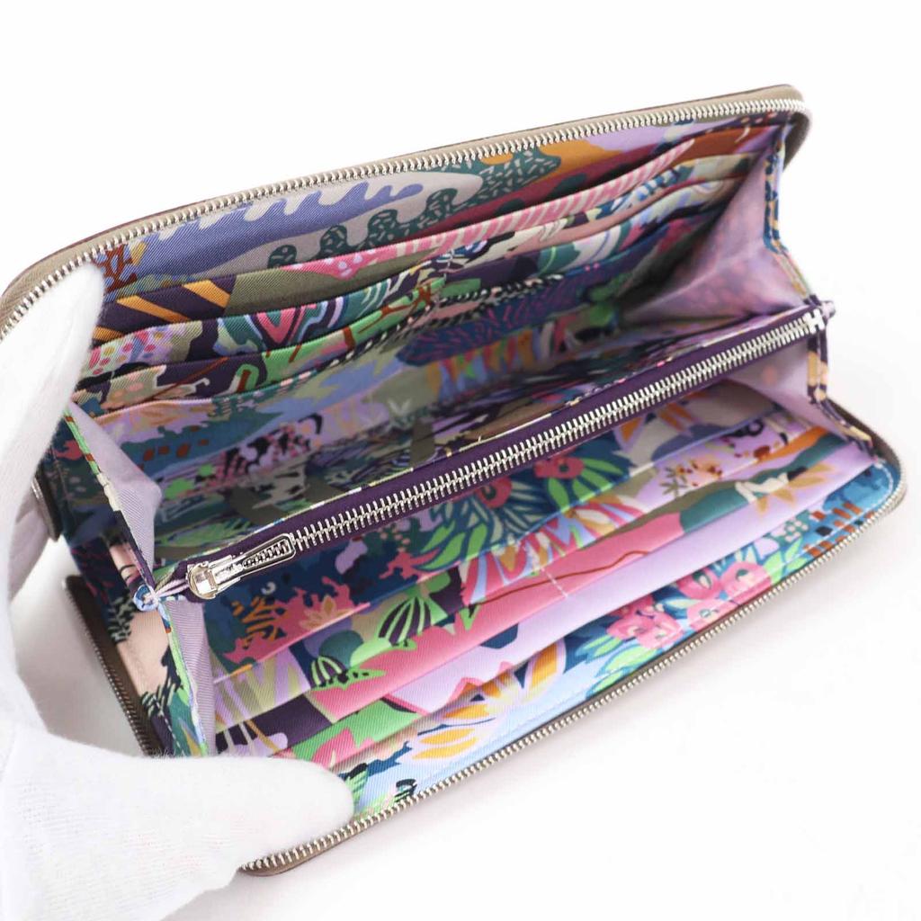 HERMES Purse Azap Long Silk Inn Epsom Women Used