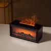 3D Aroma Diffuser & Fireplace Humidifier with Remote Control - Seven-Color LED Display