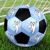 Simon's Cat Cute Cartoon Indoor Soccer Ball Colorful Machine Stitched PVC Size 5 Team Training Competition Ready Durable High-Bounce Cool Sports Gift