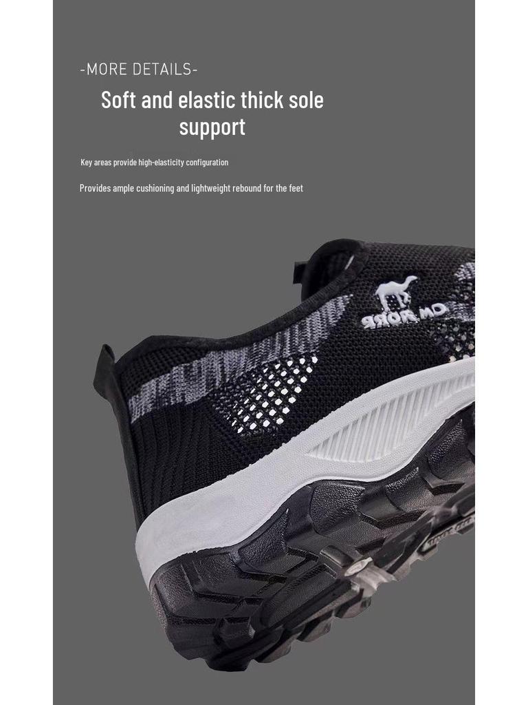 2025 Summer Men's Breathable Mesh Slip-Resistant Casual Walking Shoes