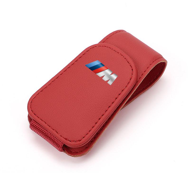 NTSM5 1Pcs Motorcycle Sticker/Car Sun Visor Sunglasses Clip Universal Ticket Card Clamp For BMW G80 G06 G07 G42 G14 G15 G16 F82 F20 X5