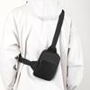 Men's Shoulder Crossbody Bag Mobile Phone Bag Chest Bag Waterproof Sling Pack Bag Lightweight and Simple Single Shoulder Bag