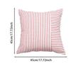 Solid Luxury Corduroy Striped Square Cushion Covers Soft Splicing Throw Pillow Covers for Couch Bed Chair Cushion Pillowcase