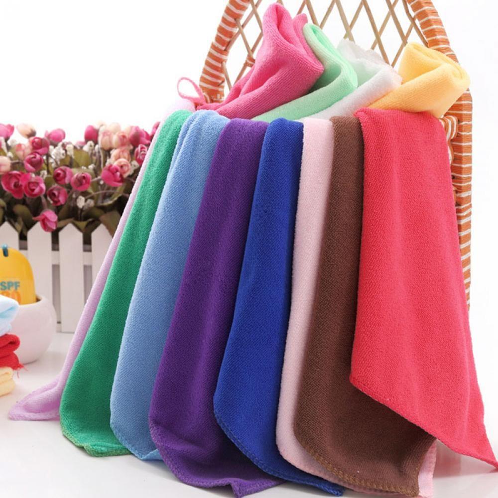 10pcs Useful Cotton Soothing Cleaning Towels Face/Hand Towel Wash Cloth Towel