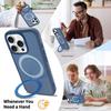 Magnetic Stand Holder Matte Phone Case for Magsafe Mag Safe Iphone Air 17 Pro 16 15 14 Plus 13 Pro Max 12 11 14Pro 13Pro 16Pro 15Pro Stand Phone Cover