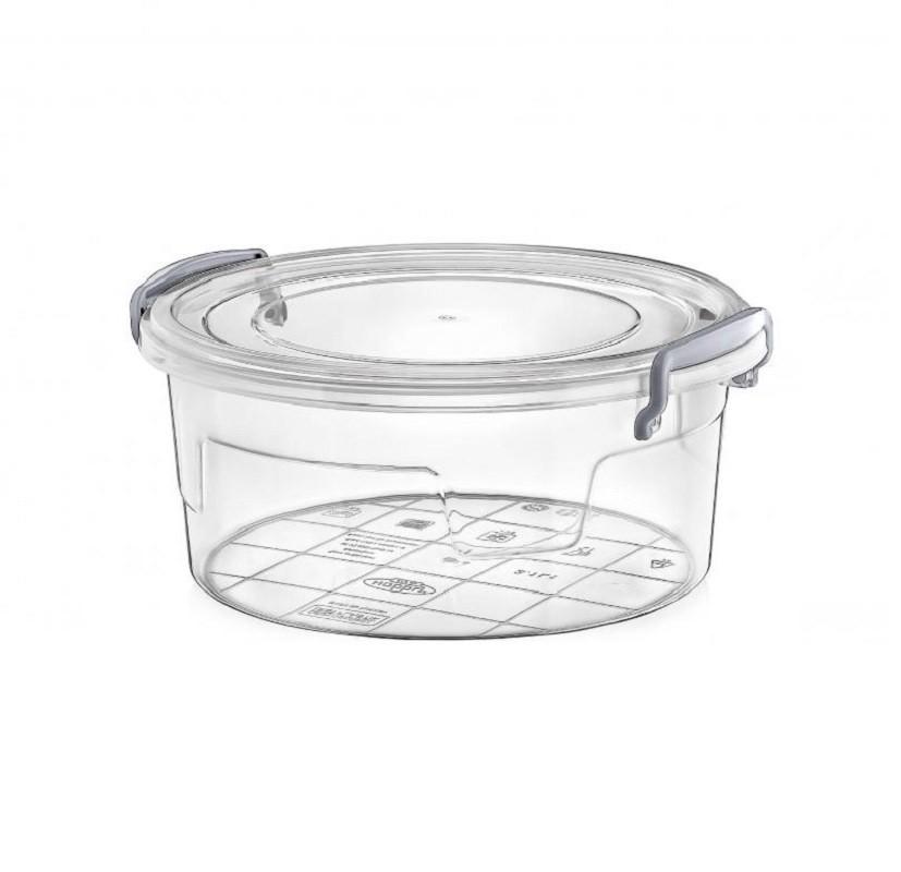 Merkloos Ronde Plastic Container voor Filament - 3.4L