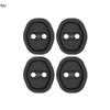 Set da 4 Pezzi Fibbia di Blocco Portiera Auto Pad Protettivo, Guarnizione Ammortizzante per Portiera Auto, Copertura Protettiva Blocco Portiera, Adesivo Anti-collisione Chiuso