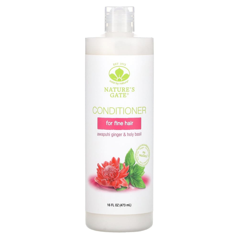 Natures Gate Awapuhi Ingwer & Heiliges Basilikum Spülung für feines Haar, 473ml (16 fl oz)