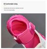 2026 Girls' Breathable Mesh Sport Sandals - Hollowed-Out Summer Shoes for Kids