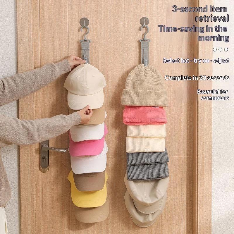 Garderobe Hutständer Lanyard Hutaufbewahrungsclip Baseballkappe Hutaufbewahrungsbox Ausstellungs-Hutständer