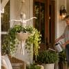 Hängende Ballettänzerin Pflanzgefäß Leichter Pflanzenhalter Geschenke Hängender Blumentopf Terrasse Balkon