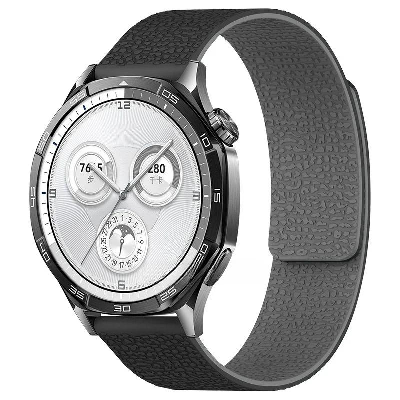 18mm 20mm 22mm Magnetic Strap for Huawei Watch 5 GT5/4 46MM 3Pro 4Pro Sport Silicone Bracelet for Samsung Galaxy Watch 7 6 5 4