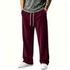 Men's Corduroy Pants Loose Fit Wide Leg Casual Comfortable for Everyday Wear