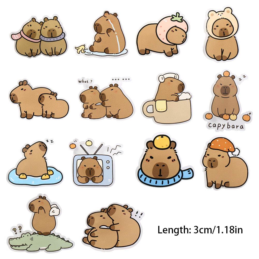 Cute Acrylic Capybara Pin Breastpin Animal Badge Cartoon Capibara Pin  Gift
