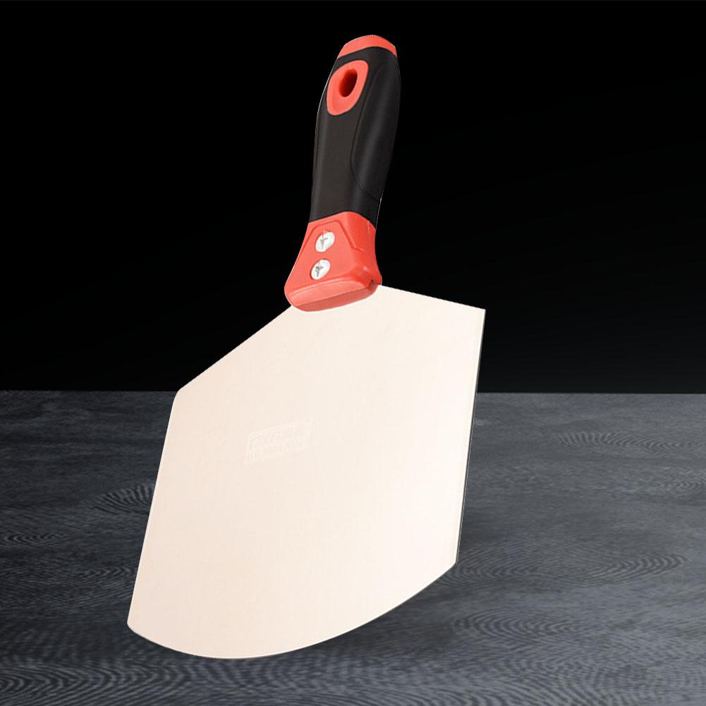 3/4/5/6/7 Inches Wall Blade Arc-shape Plaster Knife Reach Into Tight Corners and Crevices Scraper Shovel for Drywall Finishing