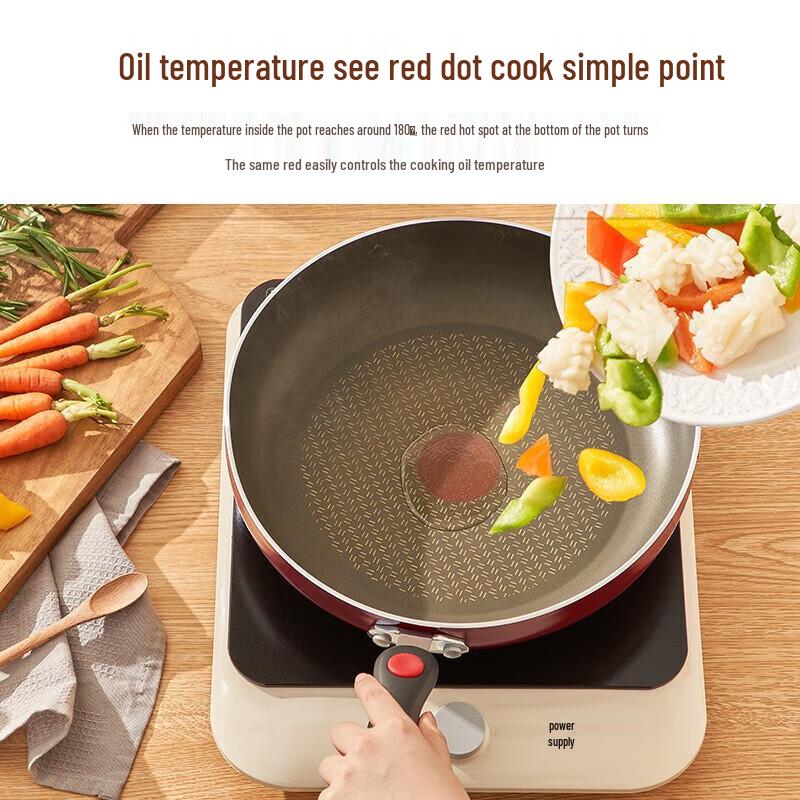 Supor Non-stick Frying Pan with Red Dot Indicator