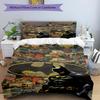 3pcs Duvet Cover Set (1*Duvet Cover + 2*Pillowcase, Without Core),Superheroes Print Bedding Set, Bedroom Decor, All‑Season, Birthday Gift