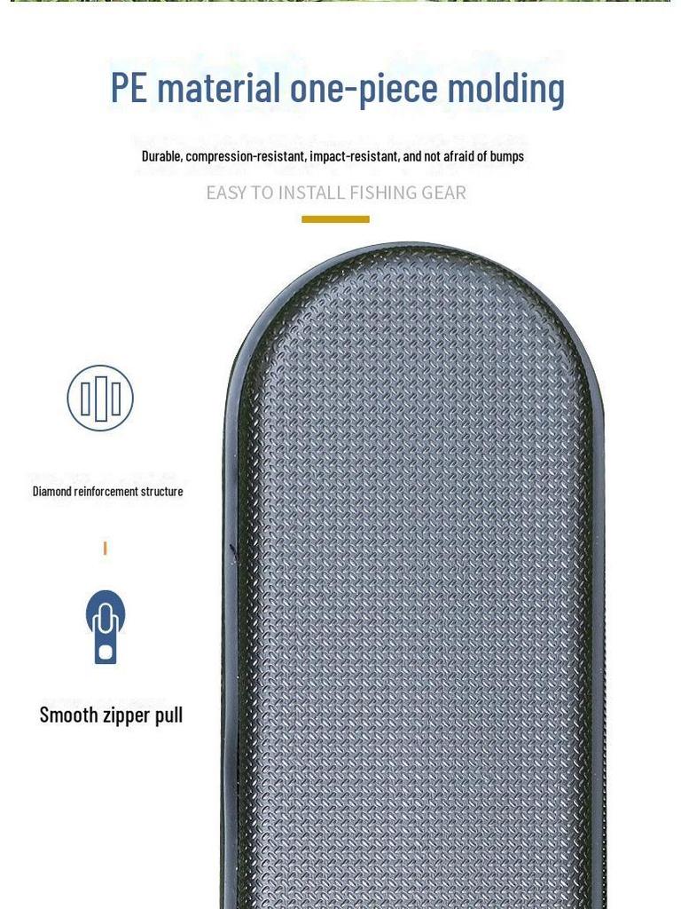 KENGARU Compression-Resistant Hard Shell Fishing Rod Bag - Sizes 1.25m/1.35m/1.45m/1.65m 