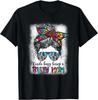 Kinda Busy Being A American Bully Mom Messy Hair Mothers Day Gift Unisex T-Shirt
