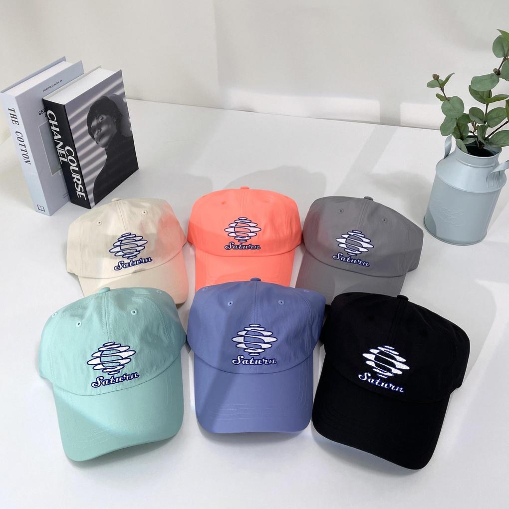 Unisex Basic Daily Baseball Cap Saturn Poly Ball Cap