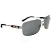 Burberry Grey Rectangular Men S SunglaSSeS Be3074 100387 63