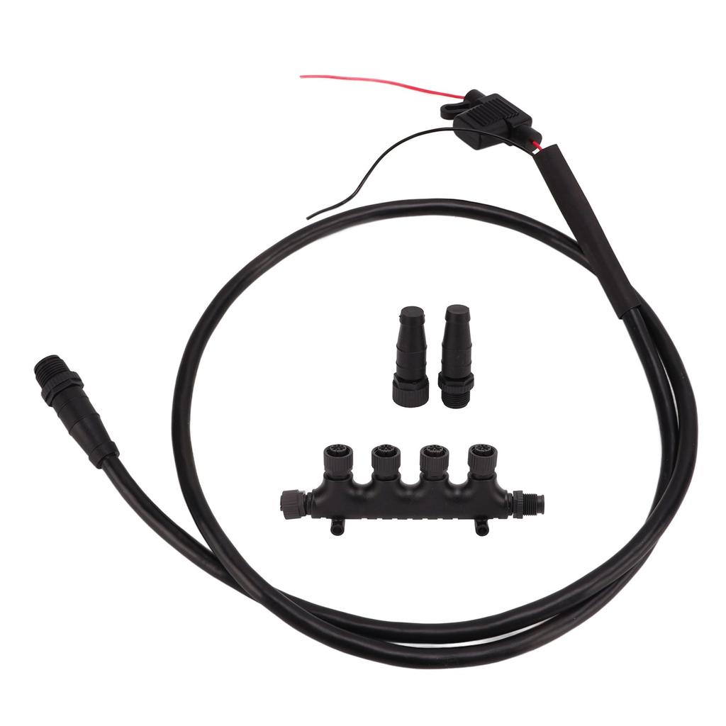 For NMEA 2000 Male Backbone Cable IP67 Waterproof 5 Pin Marine Drop Cable for Lowrance Networks