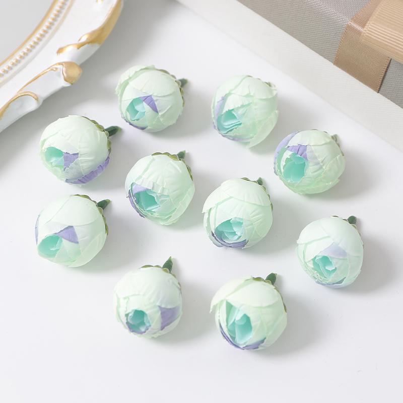 10/20Pcs Rose Artificial Flowers Heads 3CM Fake Flowers for Home Decor Wedding Marriage Decoration DIY Craft Garland Accessories