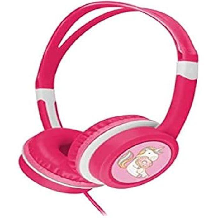 Hodetelefoner for barn - Gembird - Volumkontroll - Rosa - Kablet - In-ear