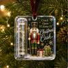 Hanging Christmas Cash Gift Ornament Acrylic Treat Holder Ornament  for Surprise Present