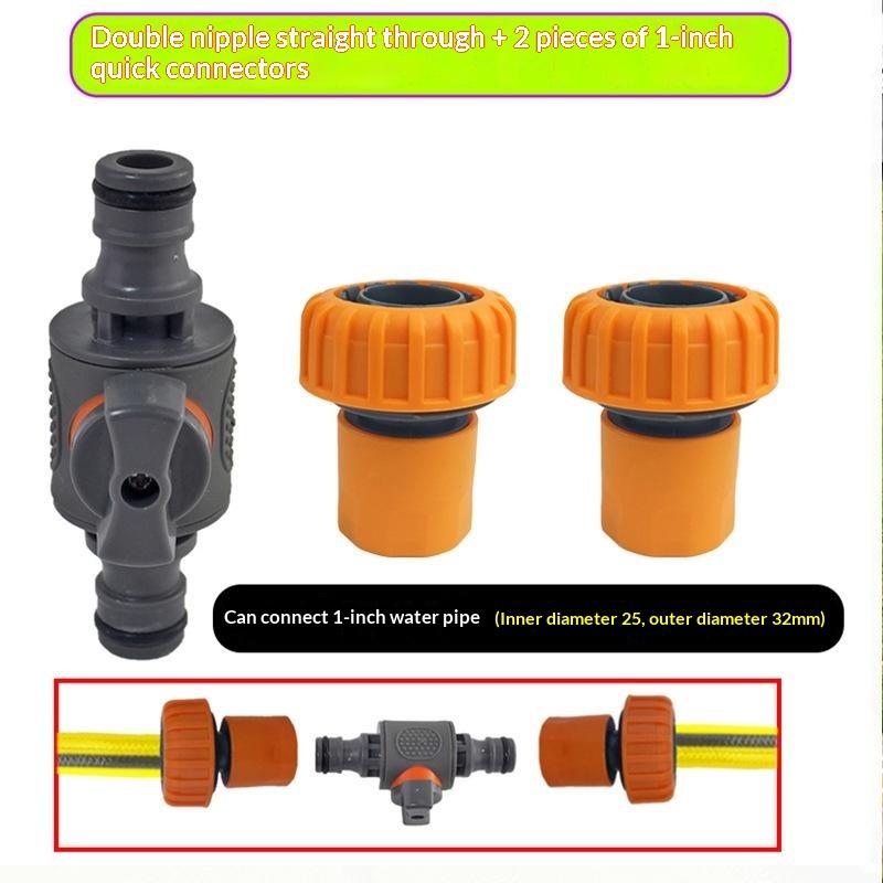 1/3 Pcs Garden Hose Quick Connector Stopwater Connector Garden Tap Water Coupler Watering Pipe Fitting
