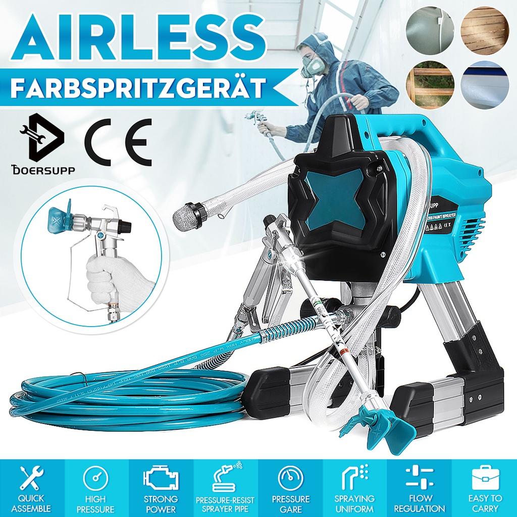 3000PSI High-pressure Airless Spraying Machine Professional Airless Spray Gun Paint Airbrush Sprayer Wall Painting Power Tools 650W