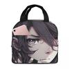 Sac à lunch isotherme Anime Kokichi Ouma Danganronpa pour femmes enfants Boîtes alimentaires portables Boîte à lunch thermique Sac fourre-tout