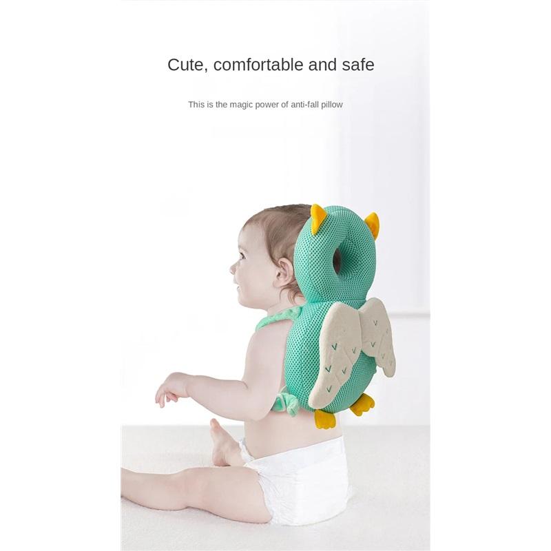 Head Protection Baby Head Protector Backpack PP Cotton Filling Toddler Crawling Walking Safety Cushion Newborn Boy Girl Room