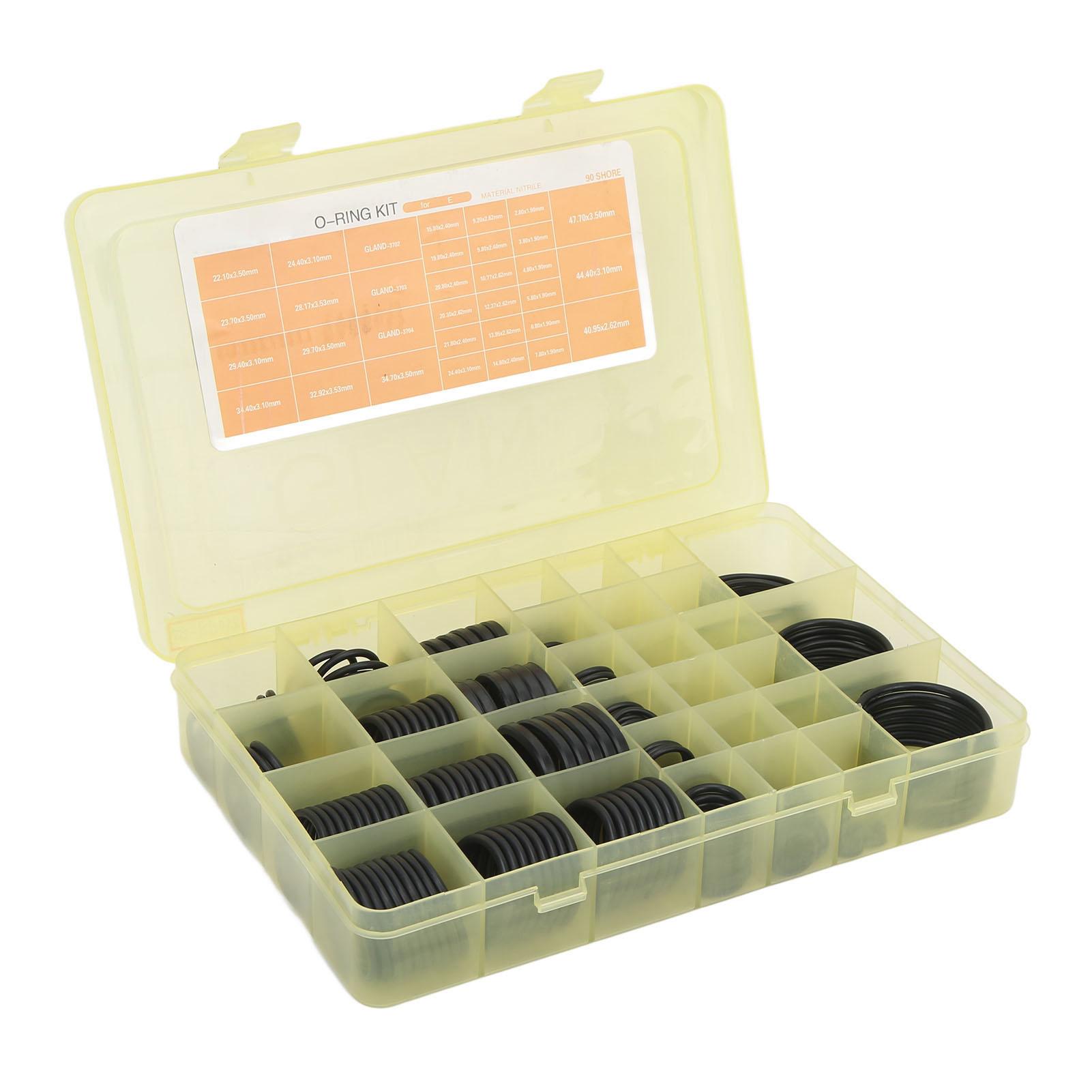 

Набор универсальных уплотнительных колец 396 шт. Сальник 3702 AC Ассортимент Резиновый набор уплотнительных колец для экскаватора Carter E